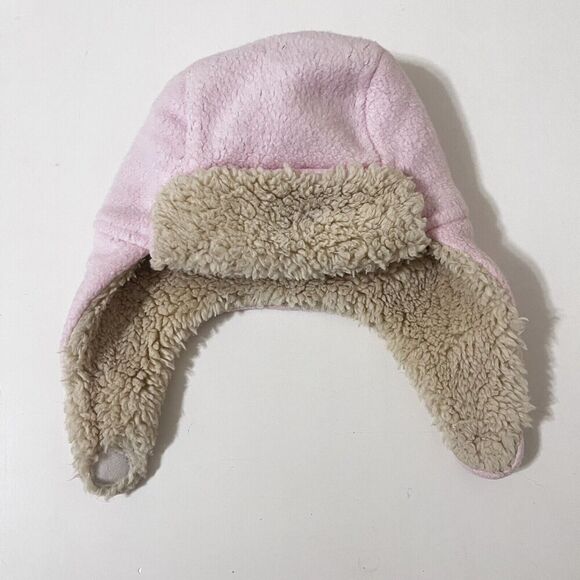 Zutano Cozie Furry Booties & Trapper Hat Set Baby Pink Girls Size 6 Months - Picture 6 of 12